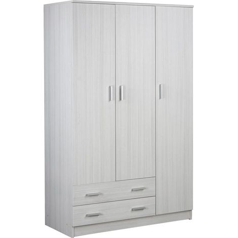 Armadio 3 ante 2 cassetti h182 l115 p52 cm colore eucalipto 457k sarmog - Sarmog (1/5)