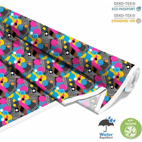TESSUTI DECORATIVI PER ESTERNI OXFORD - Motivo geometrico I DX3389 (1/5)
