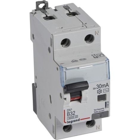 Fehlerstromschutzschalter 2P 32A B 0,03A Typ AC P312 DX3 410924