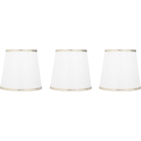 de 3 petits abat jour E14 en tissu doux d une qualité (1/5)
