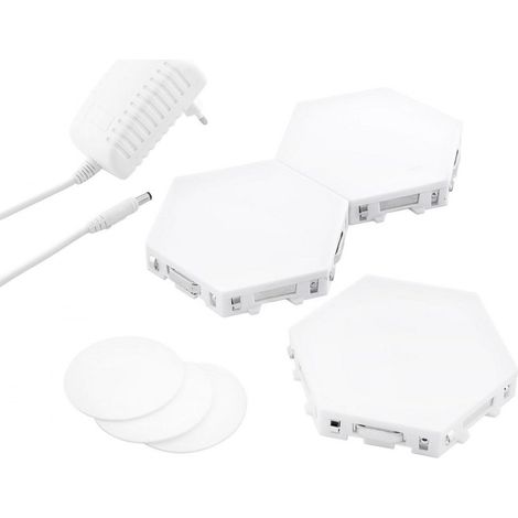 Set mit 3 modularen magnetischen und taktilen LED-Tafeln innovagoods (1/5)