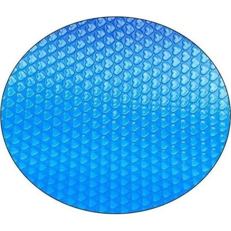 Bâche de piscine solaire ronde 120 cm – Film isolant thermique – Réduit l'évaporation et protège des UV – Chauffage de bassin extérieur (1/5)