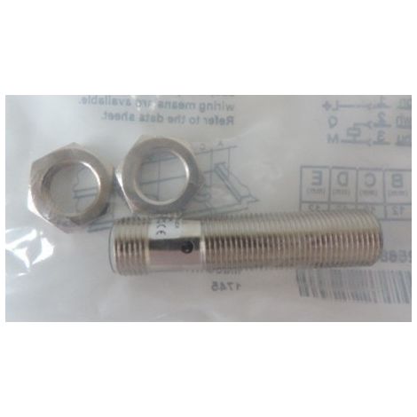 Détecteur de proximité inductif Ø 12mm forme courte dist. de commutation 4mm noyable IP67 SICK 6025680