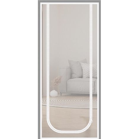 Porte Moustiquaire, À Fermeture Éclair Protectrice Pour Intérieur (1/5)