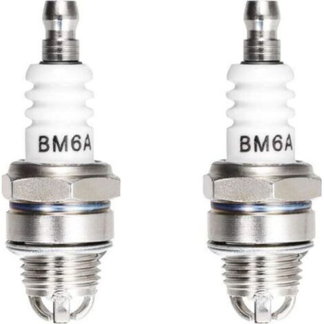 Bougie d'allumage BM6A à 3 électrodes , remplacement de bougie d'allumage M7/L7T/CJ8 , 2 pièces (1/4)