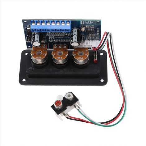 2.1 Canal Numérique Puissance Carte Amplificateur Plus AUX Câble Audio 2x25W Plus 50W (1/5)