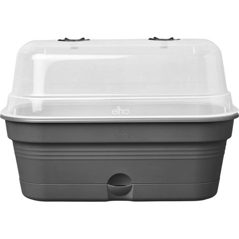 Kit de bandeja de cultivo Green Basics M Living Noir - Elho (1/5)