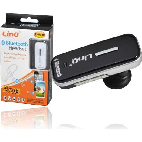 Trade Shop - Auriculares Auriculares Bluetooth Smartphone S3 S4 Modo Dual 10m Linq Li-r630 -