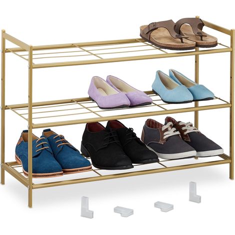 Zapatero apilable 3 estantes