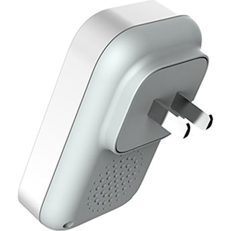 Sonnette Électrique Sans Fil à Auto-Génération - Kit 1 Récepteur + 1 Bouton avec 38 Sonneries et Transmission jusqu'à 656ft - Applications Maison, Bureau, Soins (Nursing, Personnes Âgées) - Installati (1/5)
