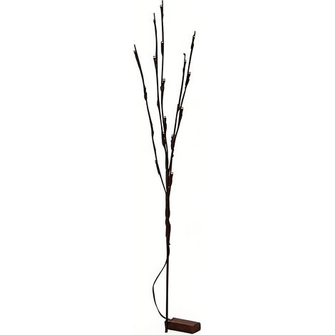 LED-Lampe in Form eines Weidenzweigs, 20 Glühbirnen, lila, ideal für Zuhause, Weihnachten, Partys, Gartendekoration und Schlafzimmerbeleuchtung. (1/5)