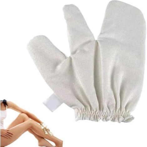 Gants de massage en soie brute Garshana 2025, massage ayurvédique (1/5)