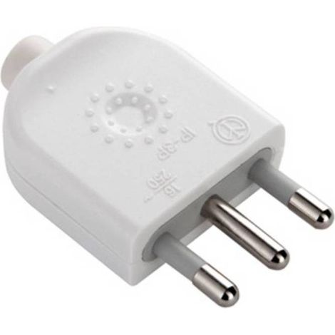 25 x SPINA 16A 2P+T BIANCO FIG.3