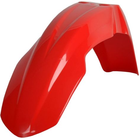 Guardabarros delantero Polisport Cr 125R 250R 450R 04 07 09 08 Rojo Duradero