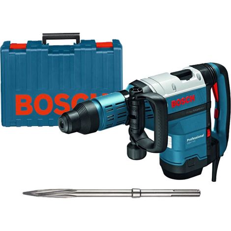 Bosch – Marteau-piqueur SDS Max 1500W – Force de frappe 13J – Système Vibration Control – Pour béton et pierre – Coffret standard (1/5)