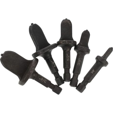 5Pcs Ménage Dudgeons Climatisation Tuyau De Cuivre Torchage Outil (1/5)