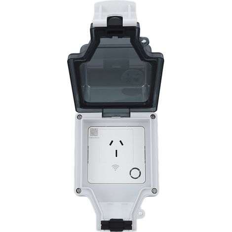 Prise intelligente WiFi Type 86 IP66 étanche pour extérieur, contrôlée par application, 15 A (1/5)