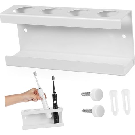 Toothbrush 201 Stainless Steel Toothbrush Holder with 4