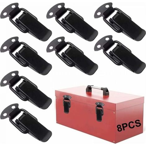 Piece stainless steel toggle lock, chest lock, toggle lock, toggle lock for chest, drawer, cabinet, chest, tools YMYNY (1/4)