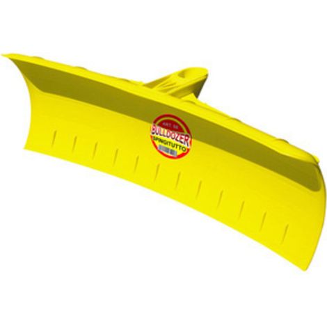 Spingitutto 60 cm spalaneve Buldozer in plastica abs giallo senza manico professionale