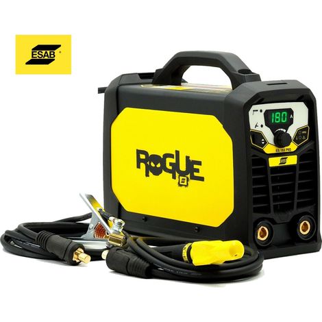 SALDATRICE INVERTER MMA ESAB ROGUE ES 180I PRO TECNOLOGIA PFC
