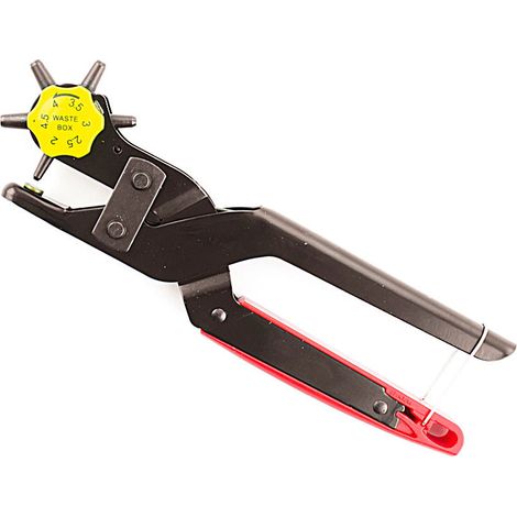 Pinza fustellatrice professionale a leva per cuoio e pelle