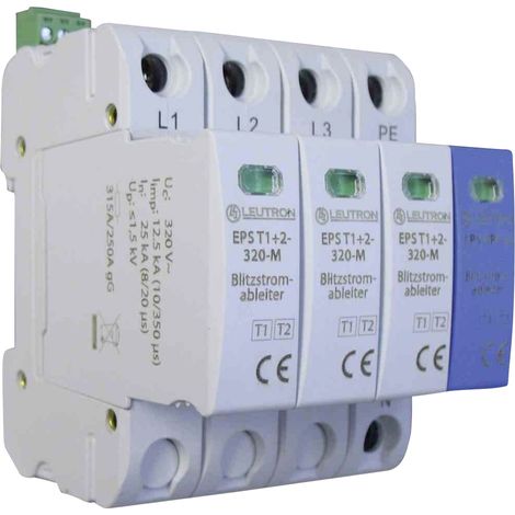 Leutron 380701 EPS Überspannungsschutzgerät 50 kA (1/2)