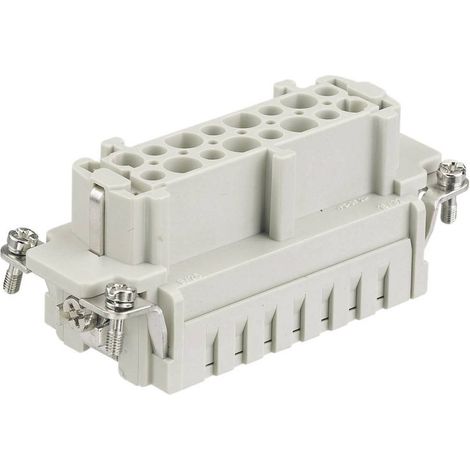 HARTING 09330102716 Insert femelle Han® E 10 + PE cage à ressort 1 pc(s) D15666 (1/3)