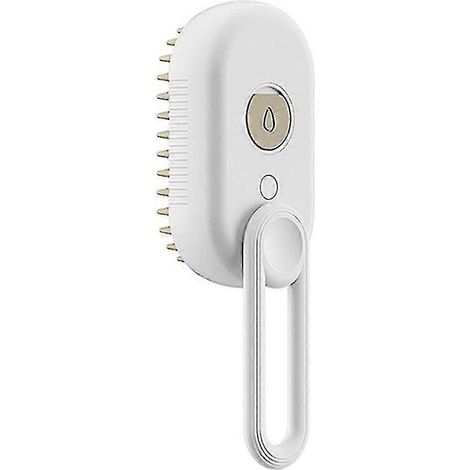 Brosse électrique vapeur 1 en 1 pour animaux de compagnie, brosse de massage à vapeur pour chats et chiens, peigne d'épilation [TT]-AquaForge (1/3)