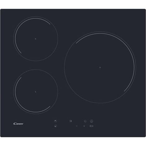 Candy CI633C/E14U - Vitroceramica Induccion 3 Zonas Coccion Ancho 60 Cm