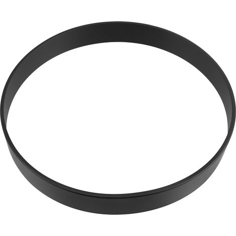 Cadre Métallique Noir Laqué 30 Cm pour Horloge Murale à Quartz, Pièce Détachée Bordure Ultra Fine, Accessoire de Remplacement pour Décoration Intérieure Moderne (1/5)