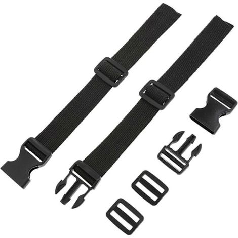 Lot de 2 sangles de sac de golf pour chariot, avec boucle de fixation rapide, réglables et résistantes (2025e anniversaire). (1/3)