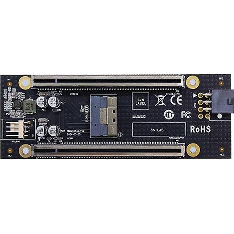 PCIe 4.0 x16 zu SFF-8654 8i Erweiterungskartenadapter (1/5)