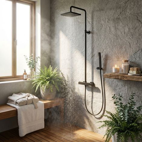 Kit doccia termostatico Jacuzzi Twinkle Yo