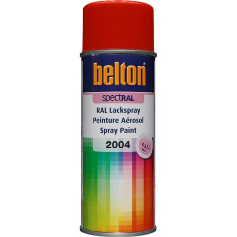 Pintura en aerosol Spectral Brillante 400ml Ral 2004 Naranja Puro - Belton