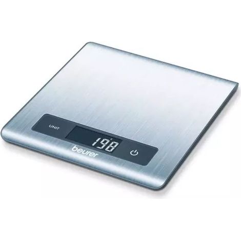 Beurer KS 51 Küchenwaage digital Wägebereich (max.)=5 kg Edelstahl 203 x 182 x 15 (1/2)