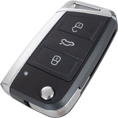 Carcasa del mando a distancia del Seat Ibiza V León III con 3 botones. (1/5)