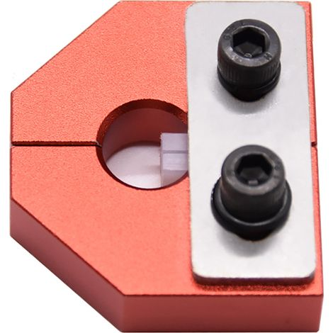 Hochfester und präziser Filamentverbinder für 3D-Druckerfilamente mit Schraubenschlüssel für 1,75 mm PLA und ABS (rot) (1/5)
