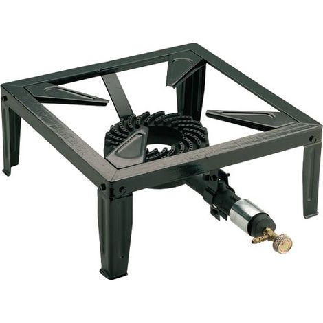 Réchaud à gaz KEMPER Mod. 104986 7,5 kW 40x40x17 cm fonte noire (1/6)
