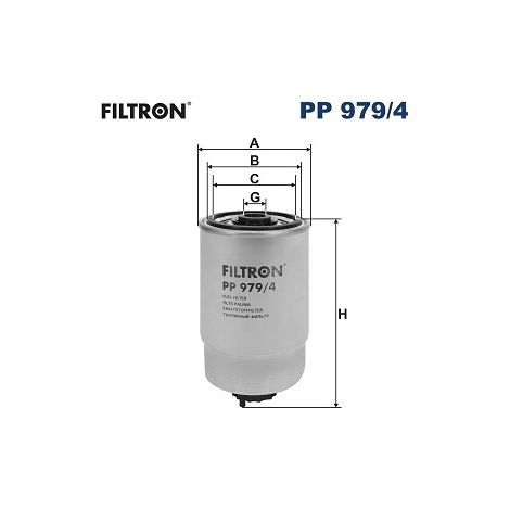 Kraftstofffilter PP979/4 Filtron