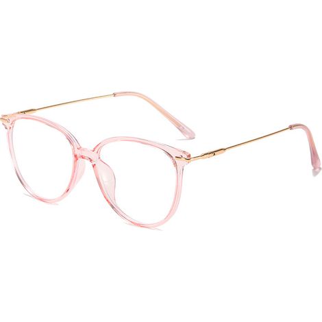 1 paire lunettes anti-lumière bleue, monture PC légère, design élégant, réduction fatigue oculaire, usage ordinateur/jeux/télévision/téléphone (1/5)