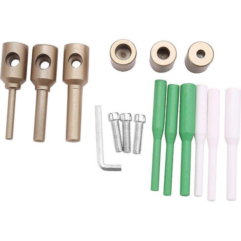 Outils de réparation de plomberie 7/11/14 mm, têtes de réparation en plastique PPR, accessoires pour outils de soudage, soudage plastique (1/5)