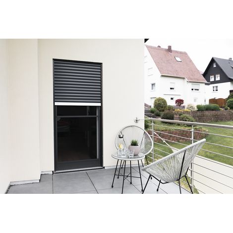 Insektenschutz-Tür Premium 120 x 240 cm anthrazit