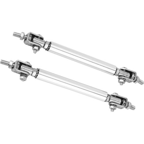2 Stück 75 mm Stoßstangenschutzlippe Splitter Strebenverstärkung Universal vorne hinten (1/5)