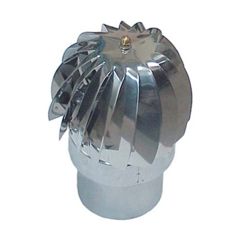Ventolino girevole base tonda maschio inox 304 cm 15 Zincogroup