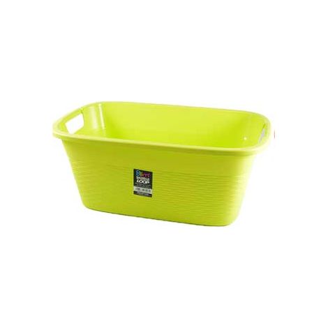 Bacinella in polietilene contenitore in plastica 60cm -Verde Verde - Azzurro - BIANCO - ARANCIONE