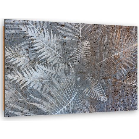 Quadro deco panel, Foglie di felce - 90x60 (1/5)