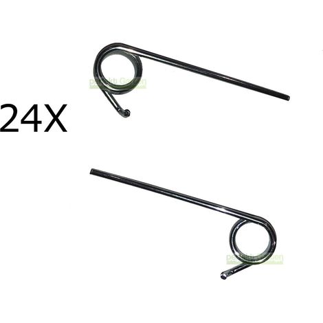 24 X ressort / pine pour rouleau de scarificateur AL-KO 38 E P 32 38 VLB VLE Comfort Combi-Care