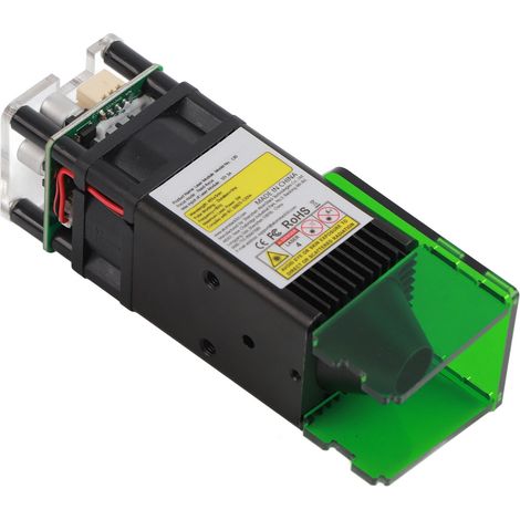 Module laser, puissance électrique 40 W, puissance optique 5–5,5 W, tête de découpe par gravure à point de compression (1/5)