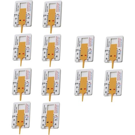 40 Pièces Jauge De Profondeur Outils De Mesure De La Profondeur De La Bande De Roulement Jauge De Bande De Roulement Numérique Jauge De Pneu Compteur De Bande De Roulement (1/5)